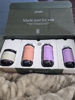 prose Custom Hair Set — Peach & Lavender Bottles